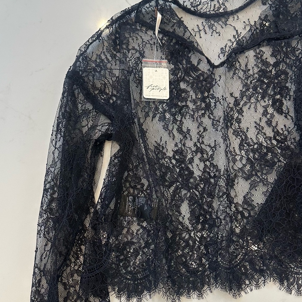 Free People Lace Top